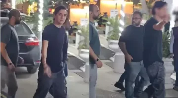 أمير عيد يثير الجدل برد فعل غير متوقع في عزاء والد طليقته