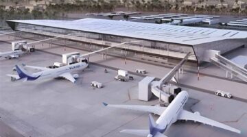 اعتراض صواريخ ومسيرات إيرانية في محيط مطار الكويت الدولي ضمن المجال الجوي