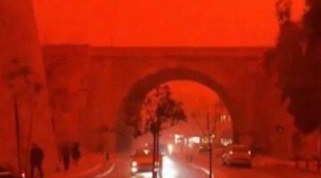 الأرصاد الجوية تحسم الجدل حول تعرض مصر لظاهرة العاصفة الدموية المنتشرة مؤخراً