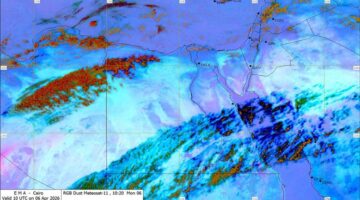 الأرصاد تحذر من حالة الطقس مع توقعات بسقوط أمطار ورياح قوية
