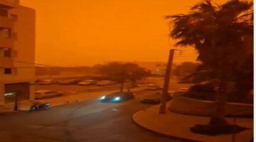 الأرصاد تحذر من عودة نشاط رياح الخماسين وانخفاض الرؤية الأفقية بعدة مناطق