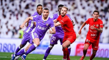 العين يهزم الفرسان بثلاثية نظيفة وينفرد بصدارة جدول ترتيب الدوري الإماراتي