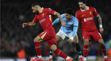 القنوات الناقلة لمواجهة مانشستر سيتي وليفربول في الدوري الإنجليزي الممتاز اليوم