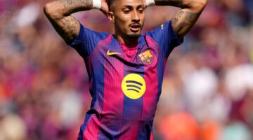 انفجار غضب رافينيا بعد إقصاء برشلونة أمام أتلتيكو يتصدر المشهد الرياضي