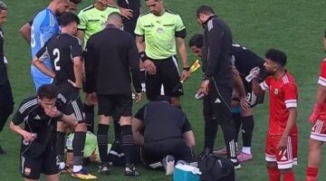 تطورات الحالة الصحية للحكم مصطفى الشهدي بعد إصابته بقطع في الرباط الصليبي