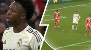 توتر بين بيلينجهام وفينيسيوس جونيور خلال مواجهة ريال مدريد وبايرن ميونخ الحماسية