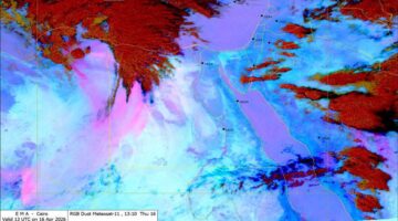 توقعات بسقوط أمطار على القاهرة الكبرى وجنوب الصعيد مع استمرار نشاط الرياح