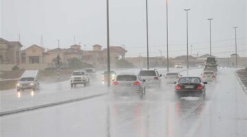 توقعات طقس الإمارات مع تساقط أمطار خفيفة يوم الإثنين 13 إبريل 2026
