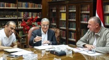 جلسة مرتقبة تجمع الخطيب وياسين منصور وسيد عبد الحفيظ لحسم ملف الكرة