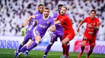 رامي ربيعة يقود العين لتسجيل هدف عالمي بالكعب ضد شباب الأهلي