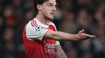 رايس يؤكد تمسك أرسنال بصدارة الدوري الإنجليزي بعد انتزاعها من مانشستر سيتي