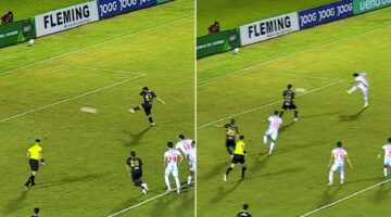 ركلة جزاء ضائعة تتحول إلى هدف مفاجئ في مشهد نادر بملاعب الرياضة