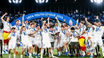 ريال مدريد يظفر بلقب دوري أبطال أوروبا للشباب للمرة الثانية في تاريخه