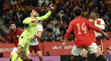 شريف إكرامي يصف مصطفى شوبير بأسد مصر عقب تألقه في ملحمة إسبانيا