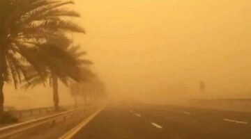 عاصفة ترابية قادمة من ليبيا تضرب القاهرة ومناطق الوجه البحري بأمطار رعدية