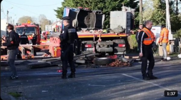 مصرع سائق قطار وإصابة 27 راكبا في اصطدام بشاحنة عسكرية داخل فرنسا