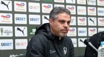 معتمد جمال يصف فوز الزمالك على شباب بلوزداد بعبور نحو النهائي الأفريقي