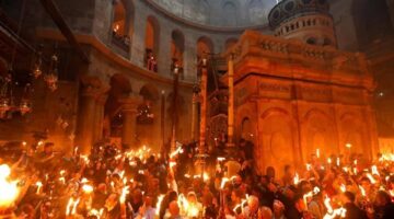 معجزة النور المقدس تسبق احتفالات عيد القيامة في طقوس سبت النور القادمة