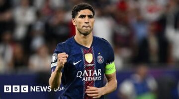 أشرف حكيمي أول لاعب عربي يحقق لقب دوري أبطال أوروبا 3 مرات