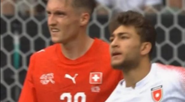 إبراهيم الفاخوري يمنح الأردن هدف التقدم الأول في مواجهة سويسرا القوية
