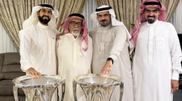 الصائغ يضع كأس النخبة في مكة المكرمة بعد رحلة التتويج