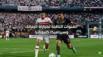القنوات الناقلة لمواجهة الزمالك وسيراميكا كليوباترا والتشكيل المتوقع للفريقين في الدوري