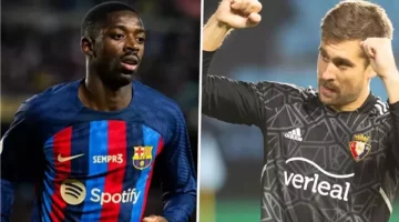 برشلونة يتجاوز عقبة أوساسونا بثنائية ويخطف نقاط المباراة في الدوري الإسباني