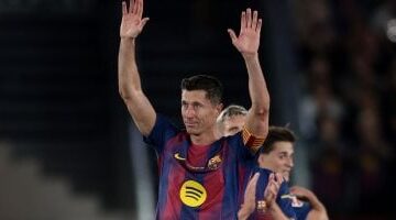 برشلونة يكتسح ريال بيتيس ويحقق العلامة الكاملة في ليلة وداع ليفاندوفسكي