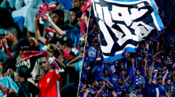 تخصيص مقاعد رابطتي الهلال والخلود خلف المرميين في نهائي كأس الملك