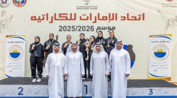 شباب الأهلي والشارقة يقتنصان ألقاب كأس الاتحاد للكوميتيه في ختام المنافسات