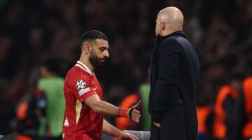 شرطان يحددان مصير محمد صلاح بشأن استمراره مع نادي ليفربول الإنجليزي