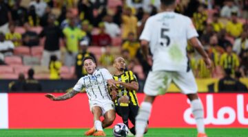 عقوبات صارمة تنتظر لاعب الشباب بعد تصرفه المثير للجدل أمام نادي الاتحاد