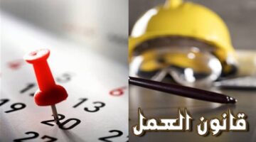 قانون العمل الجديد يمنح 45 يوما إجازة لبعض الفئات وفق سنوات الخدمة