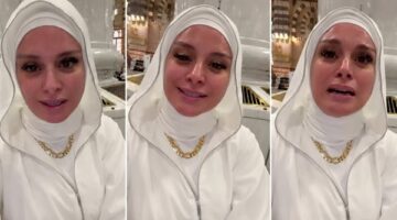 لمياء فهمي توضح حقيقة ظهورها بـ الرموش والأظافر خلال مناسك الحج