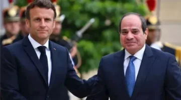 مباحثات بين السيسي وماكرون حول العلاقات المصرية الفرنسية وتطورات الأوضاع في المنطقة
