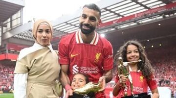 محمد صلاح يدرس اصطحاب عائلته معه إلى أمريكا خلال كأس العالم