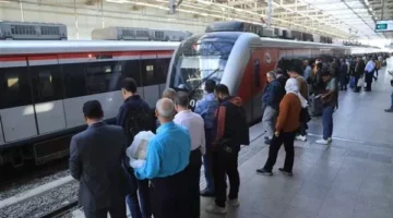 مواعيد جديدة لتشغيل القطار الكهربائي الخفيف بمناسبة الاحتفال بعيد العمال