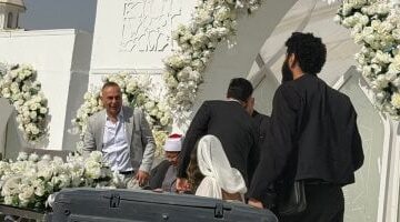 نجوم الرياضة والمجتمع يشاركون إبراهيم حسن الاحتفال بعقد قران ابنته في صور