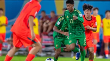 نهاية مشوار المنتخب السعودي للناشئين في بطولة كأس آسيا أمام الصين