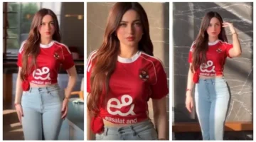ياسمين عز تعلن تشجيعها للنادي الأهلي في مواجهته المرتقبة ضد نادي الزمالك