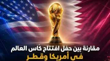 5 معايير تحسم المقارنة بين حفل افتتاح كأس العالم في أمريكا وقطر