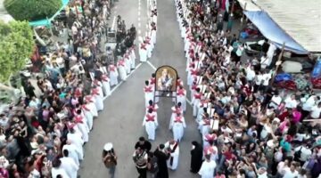 آلاف الزائرين يشاركون في رابع أيام نهضة السيدة العذراء بدير المحرق العامر
