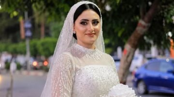 أسرة عروس المنوفية تتواجد داخل المحكمة بانتظار الحكم على الزوج المتهم بقتلها
