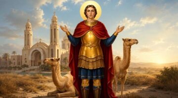 الكنيسة القبطية تحيي غدًا ذكرى ظهور جسد الشهيد مارمينا العجائبي بمريوط