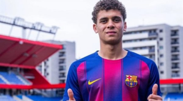 برشلونة يخطط لاستخدام بند شراء عقد اللاعب حمزة عبد الكريم رسمياً