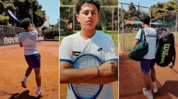 بطل أردني ينسحب من بطولة دولية للتنس رفضاً لمواجهة لاعب إسرائيلي