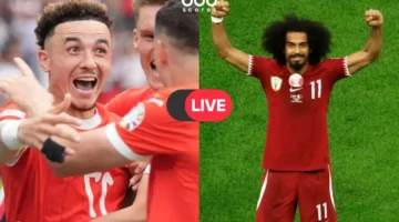 تغطية حية لمباراة قطر وسويسرا في بطولة كأس العالم القادمة