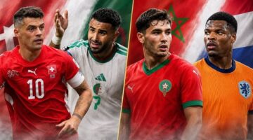 توقيت مباريات منتخبي المغرب والجزائر في كأس العالم والقنوات الناقلة للمواجهات