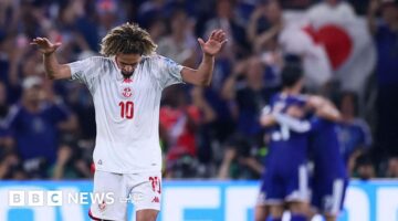 خروج المنتخب التونسي من تصفيات كأس العالم عقب الهزيمة أمام اليابان