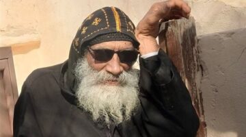 رحيل الراهب برسوم البرموسي المتوحد عن عالمنا بدير العذراء في وادي النطرون